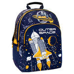 Must 33x16x45 Cm. 3 Gözlü Outer Space Okul Çantası LIZ-585011