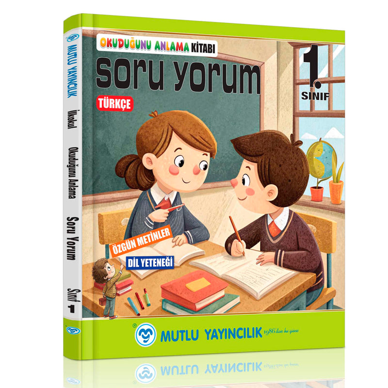 Mutlu Yayınları 1. Sınıf Türkçe Soru Yorum