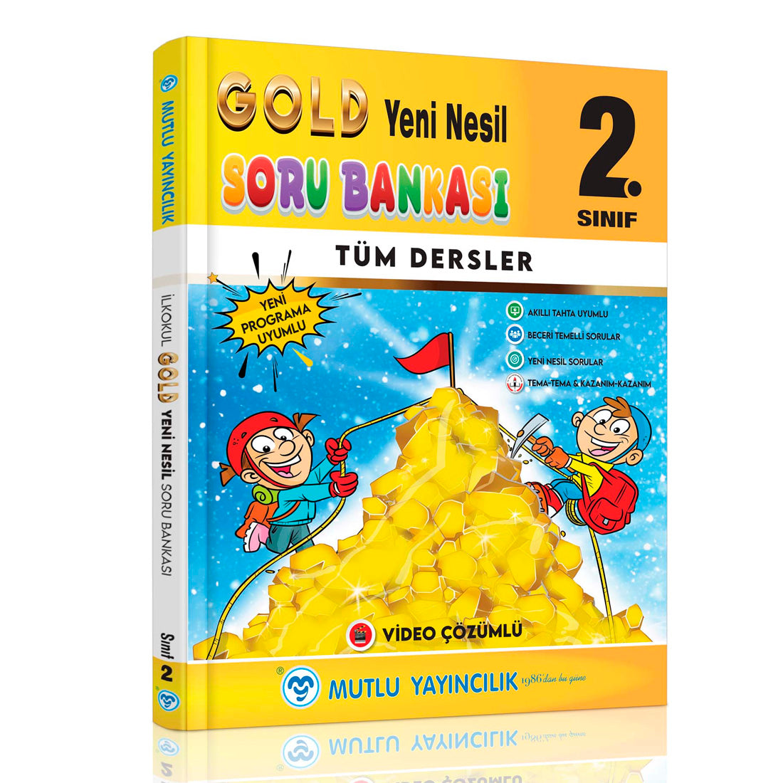Mutlu Yayınları 2. Sınıf Tüm Dersler Gold Soru Bankası
