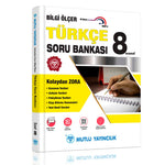 Mutlu Yayınları 8.Sınıf Bilgi Ölçer Türkçe Soru Bankası