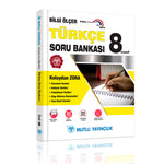 Mutlu Yayınları 8.Sınıf Bilgi Ölçer Türkçe Soru Bankası
