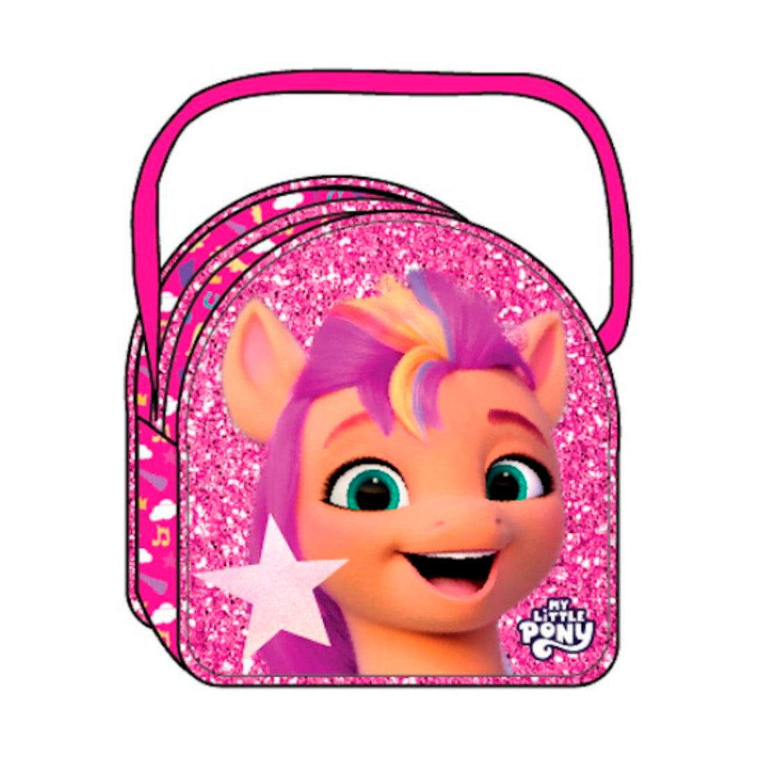 My little Ponny 3D Sunny Kız Çocuk Beslenme Çantası