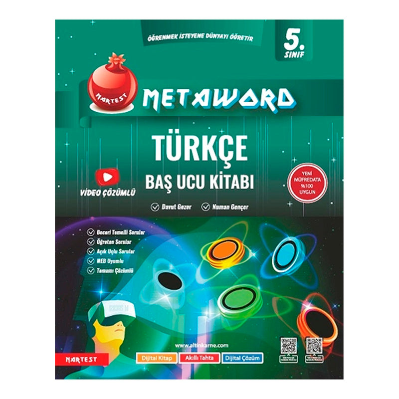 Nartest Yayınları 5. Sınıf Metaword Türkçe 2024 Yeni Soru Bankası
