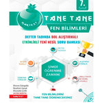 Nartest Yayınları 7. Sınıf  Fen Bilimleri Yeşil Defter Tadında Tane Tane Soru Bankası