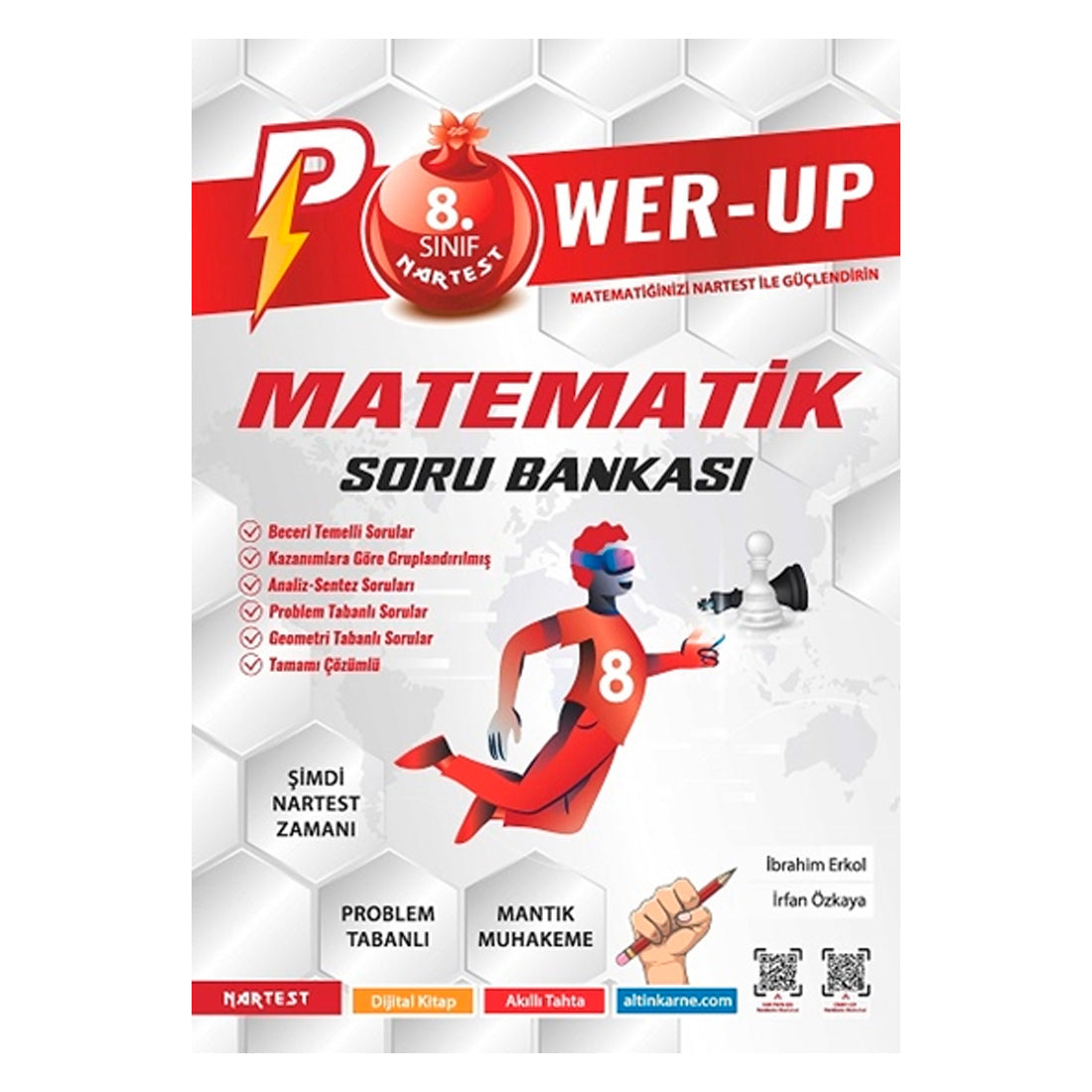 Nartest Yayınları 8. Sınıf Power-Up Matematik Soru Bankası