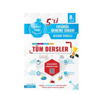 Nartest Yayınları 8. Sınıf Tüm Dersler 5 Li Fasikül Deneme Sınavı