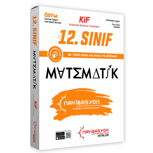Navigasyon Yayınları 12. Sınıf Matematik KİF Seti