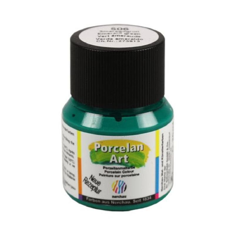 Nerchau Zümrüt 20 ml Porselen Boya - Sanatsal Hobi ve Dekorasyon Boyası