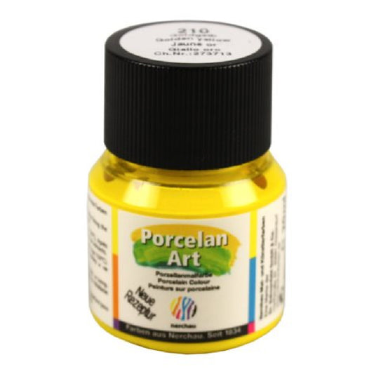 Nerchau Altın Sarısı 20 ml Porselen Boyası - Hobi, Dekorasyon ve Seramik Boyası