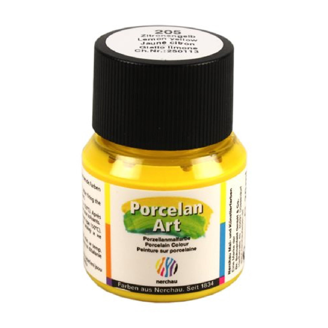 Nerchau Limon 20 ml Porselen Boyası - Seramik, Cam ve Hobi Boyası