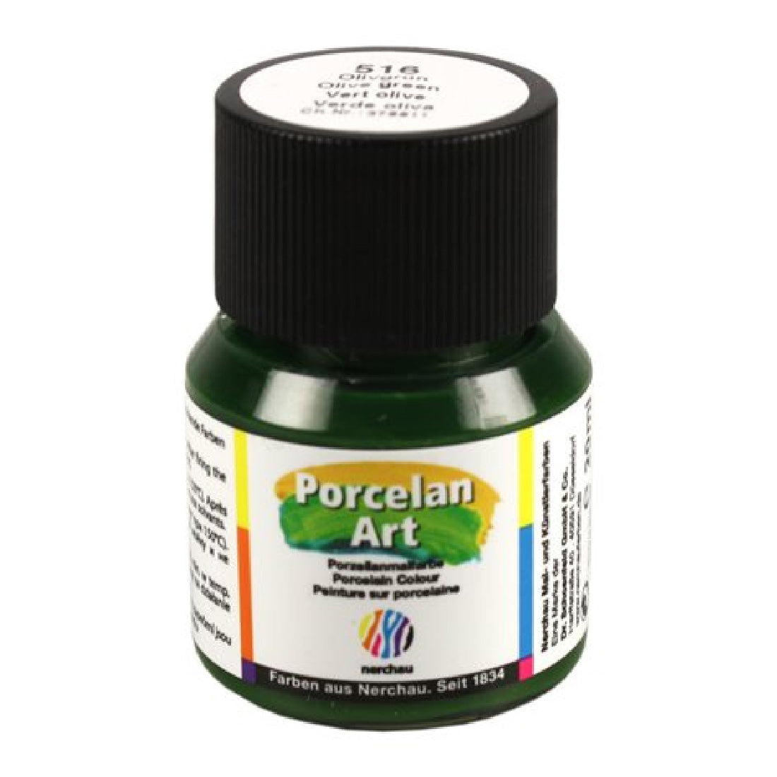 Nerchau Zeytin 20 ml Porselen Boya - Hobi, Dekoratif ve Seramik Boyası