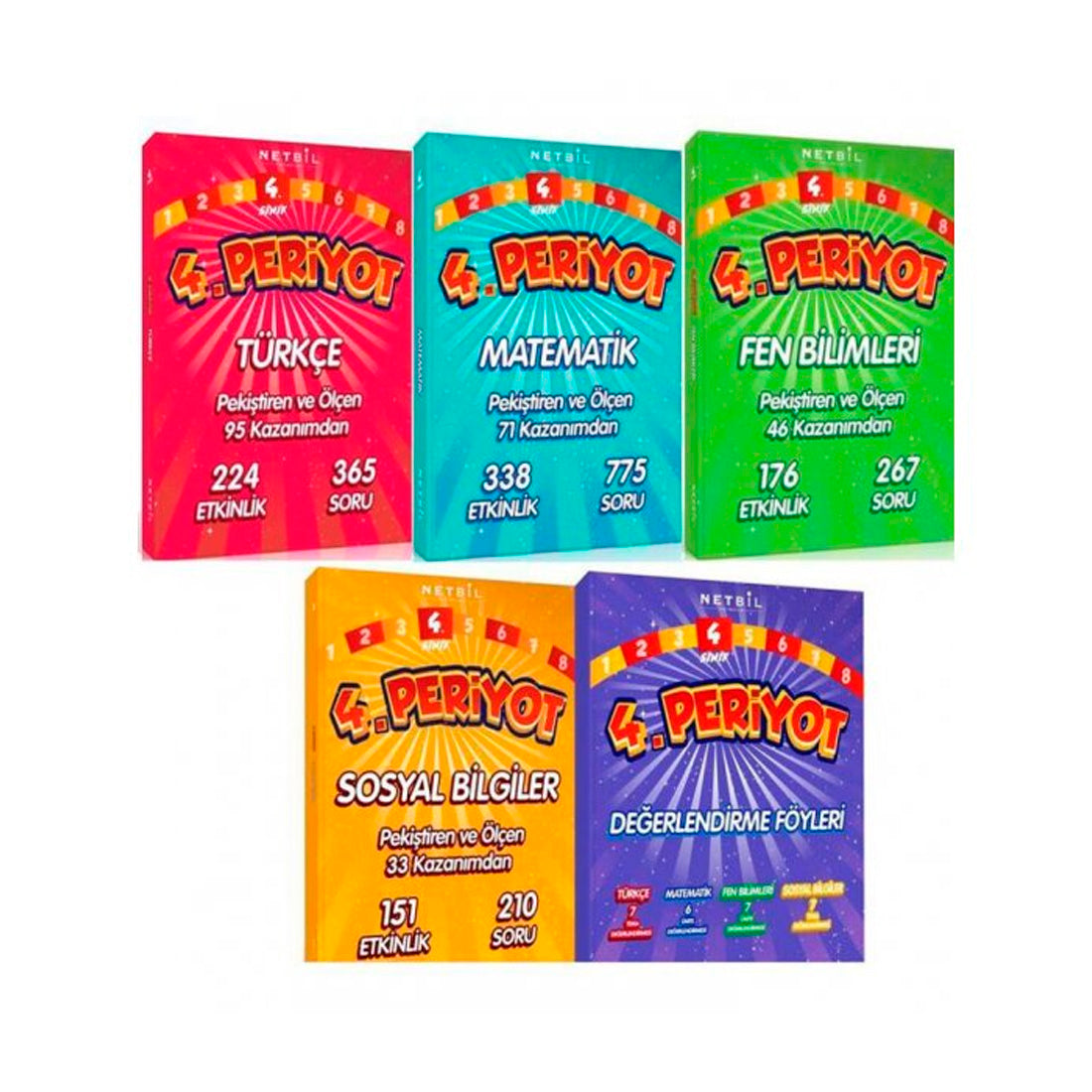 Netbil Yayınları 4. Sınıf Periyot Eğitim Seti