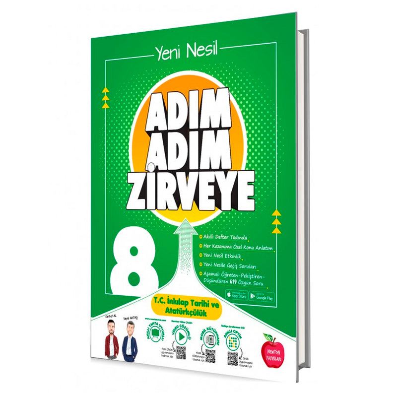 Newton Yayınları 8. Sınıf İnkılap Tarihi Adım Adım Zirveye Soru Bankası