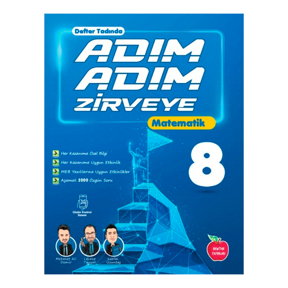 Newton Yayınları 8. Sınıf Matematik Adım Adım Zirveye Soru Bankası
