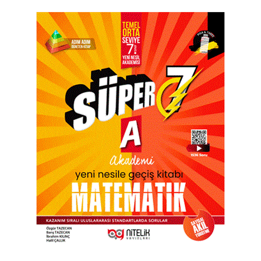 Nitelik Yayınları 7. Sınıf (A) Süper Matematik Soru Kitabı