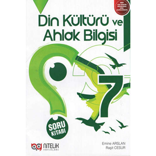 Nitelik Yayınları 7. Sınıf Din Kültürü ve Ahlak Bilgisi Soru Kitabı