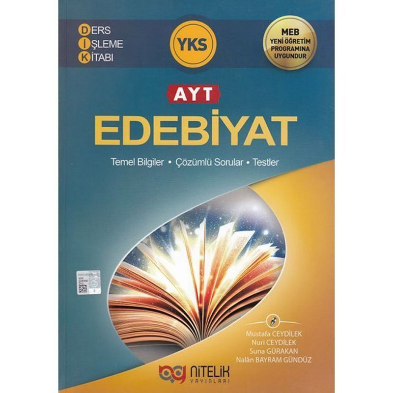 Nitelik Yayınları AYT Edebiyat Ders İşleme Kitabı