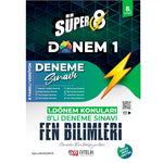 Nitelik Yayınları Fen Bilimleri 8.Sınıf 1.Dönem Süpe 8'li Deneme Sınavı