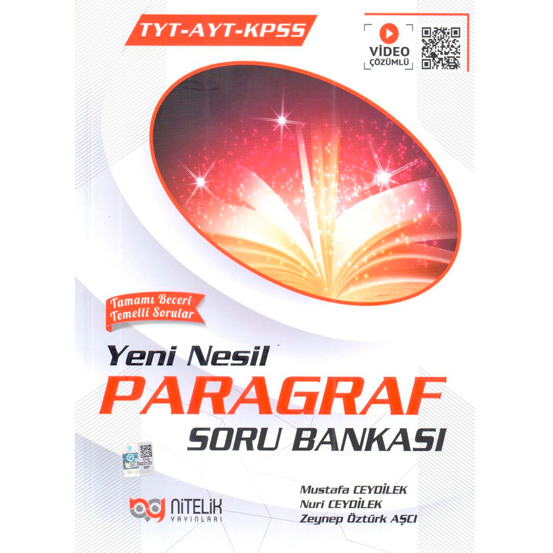 Nitelik Yayınları TYT AYT KPSS Paragraf Soru Bankası