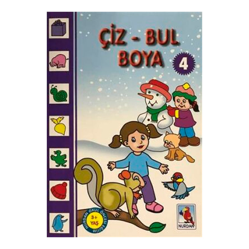 Nurdan Yayınları Çiz - Bul Boya 1