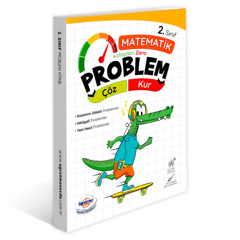 Öğretmenevde Yayınları 2. Sınıf Problem Çöz Kur Kitabı
