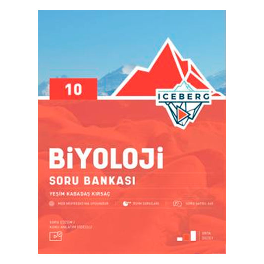 Okyanus Yayınları 10. Sınıf Iceberg Biyoloji Soru Bankası