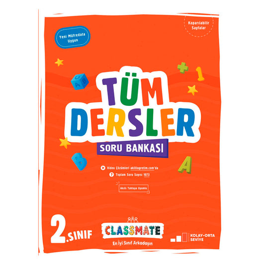 Okyanus Yayınları 2. Sınıf Classmate Tüm Dersler Soru Bankası