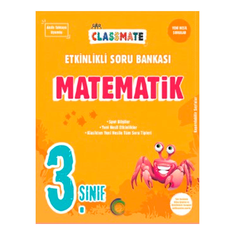 Okyanus Yayınları 3. Sınıf Classmate Matematik Etkinlikli Soru Bankası