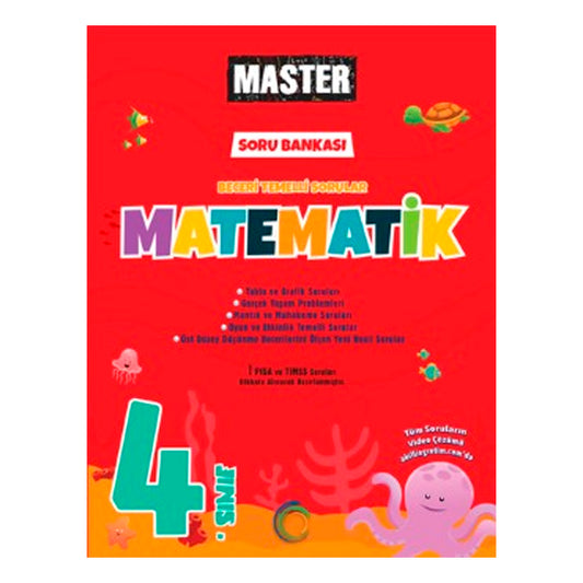 Okyanus Yayınları 4. Sınıf Master Matematik Soru Bankası