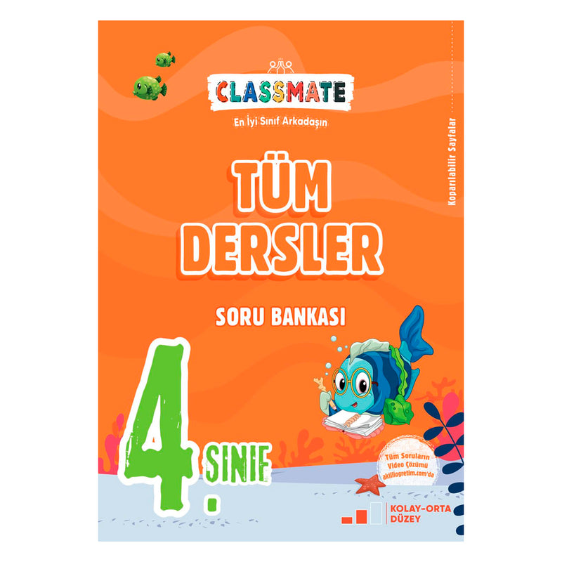 Okyanus Yayınları 4. Sınıf Tüm Dersler Soru Bankası