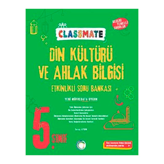 Okyanus Yayınları 5. Sınıf Classmate Din Kültürü Ve Ahlak Bilgisi Soru Bankası