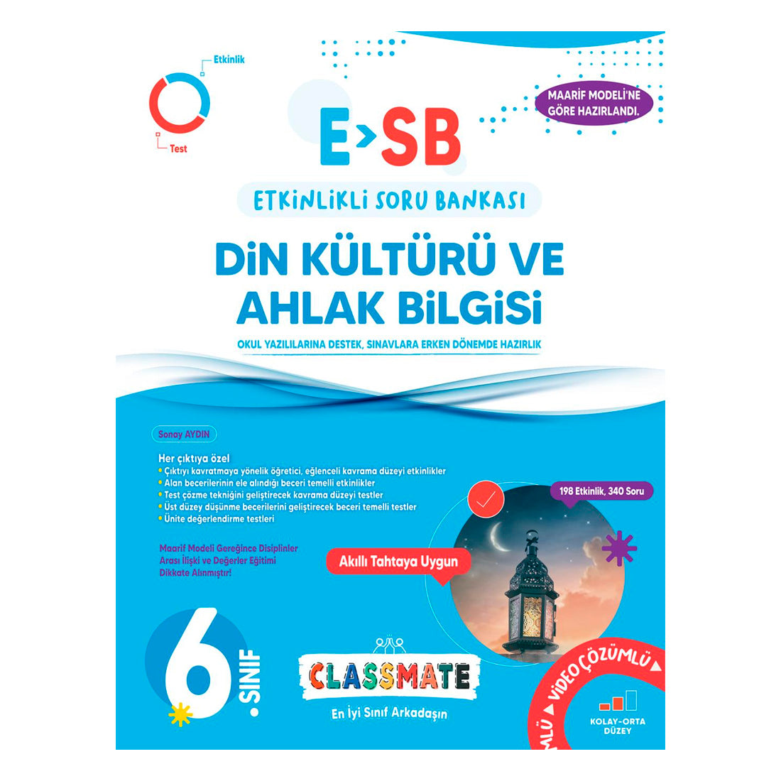 Okyanus Yayınları 6. Sınıf Classmate Din Kültürü Ve Ahlak Bilgisi Soru Bankası