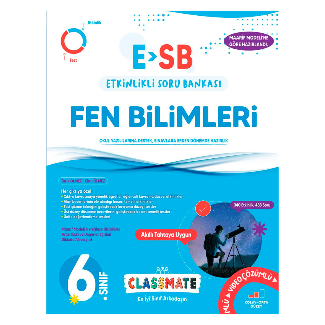 Okyanus Yayınları 6. Sınıf Classmate Fen Bilimleri Etkinlikli Soru Bankası