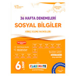Okyanus Yayınları 6. Sınıf Classmate Solsyal Bilgiler 36 Hafta Denemeleri