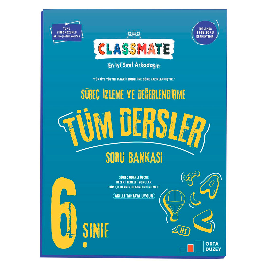 Okyanus Yayınları 6. Sınıf Classmate Tüm Dersler Soru Bankası