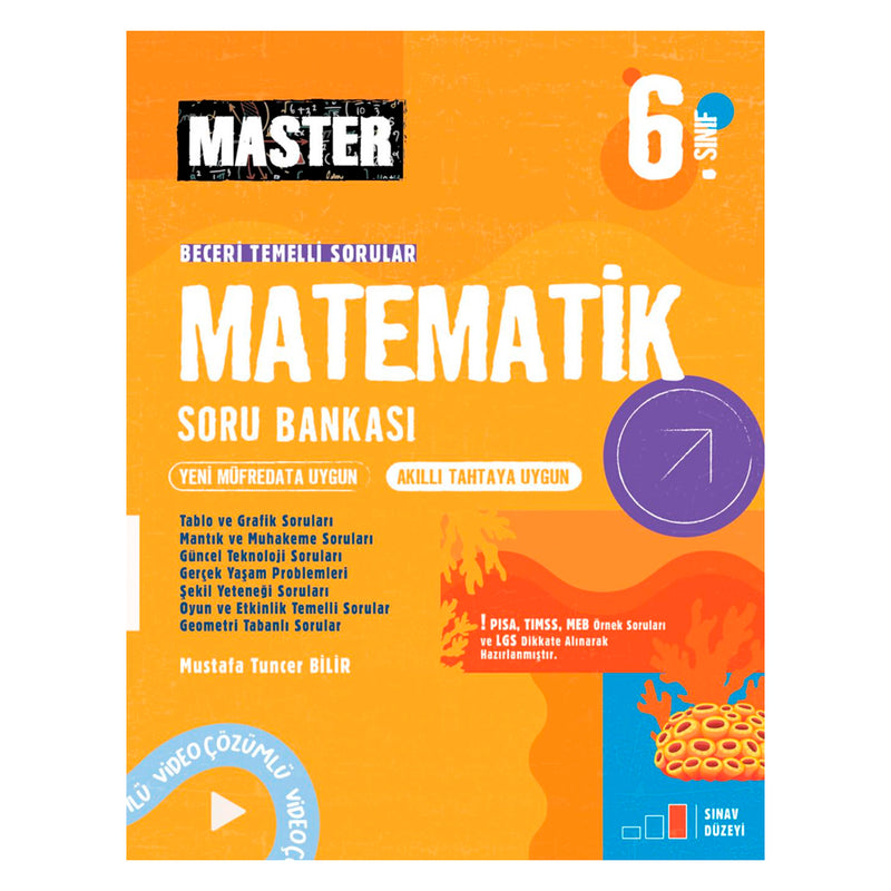 Okyanus Yayınları 6. Sınıf Master Matematik Soru Bankası