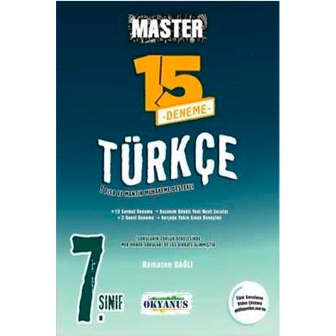 Okyanus Yayınları 7. Sınıf 15 Türkçe Master Denemesi