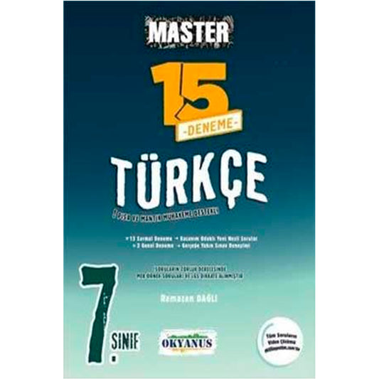 Okyanus Yayınları 7. Sınıf 15 Türkçe Master Denemesi