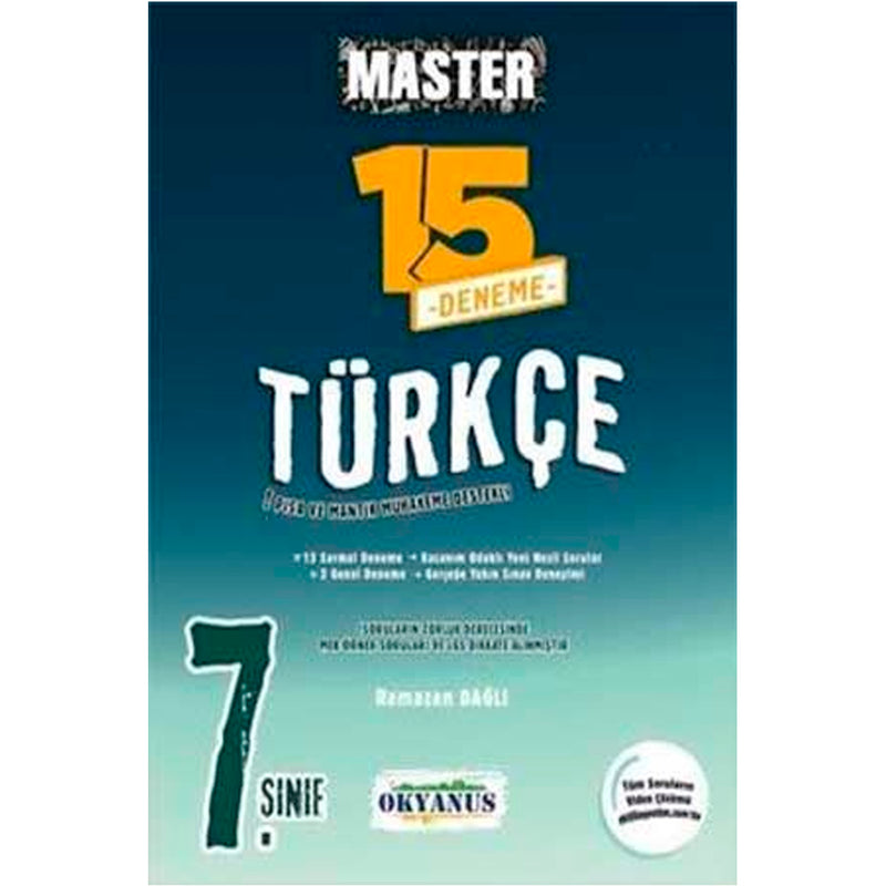 Okyanus Yayınları 7. Sınıf 15 Türkçe Master Denemesi