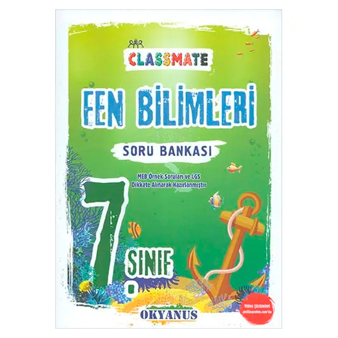 Okyanus Yayınları 7. Sınıf Classmate Fen Bilimleri Soru Bankası