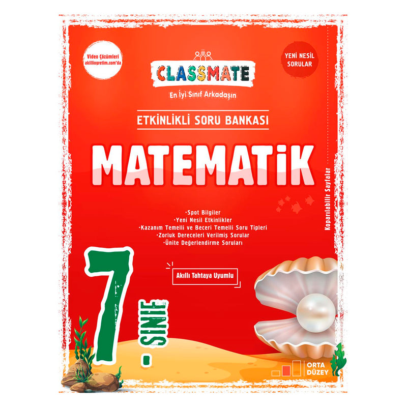 Okyanus Yayınları 7. Sınıf Classmate Matematik Soru Bankası