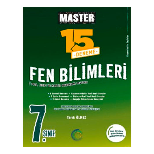 Okyanus Yayınları 7. Sınıf Fen Bilimleri 15 Master Denemesi