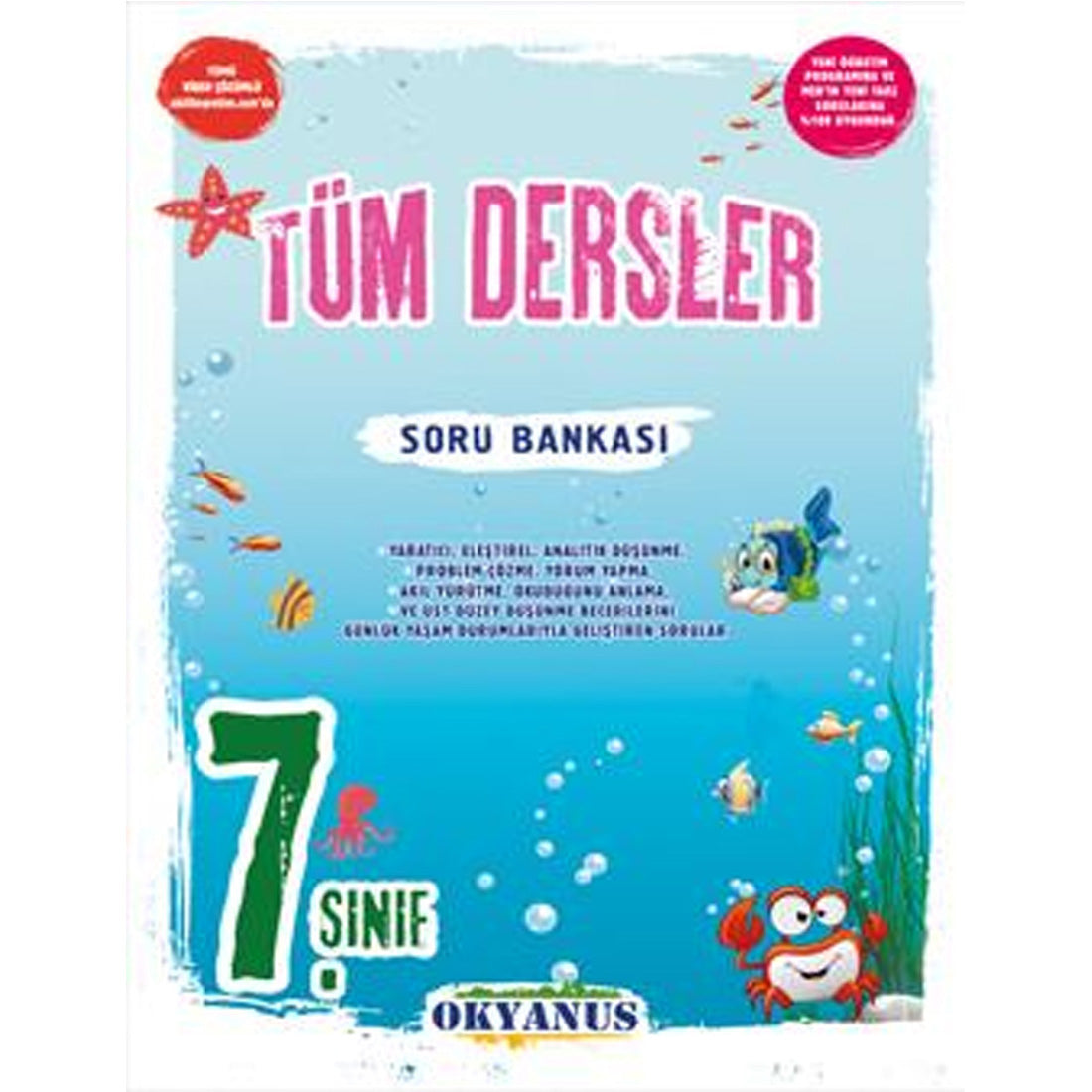 Okyanus Yayınları 7. Sınıf Tüm Dersler Soru Bankası