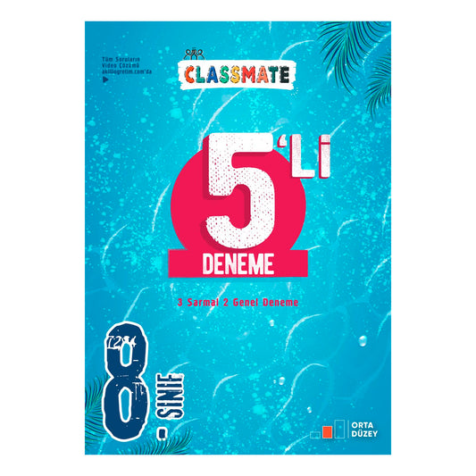 Okyanus Yayınları 8. Sınıf Classmate 5'li Deneme