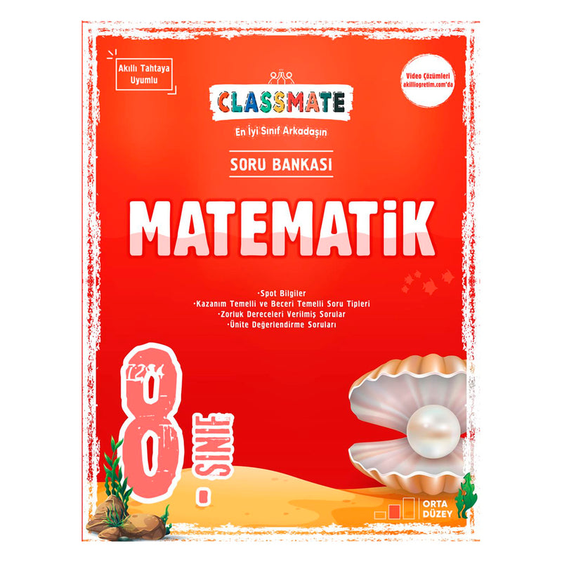 Okyanus Yayınları 8. Sınıf Classmate Matematik Soru Bankası