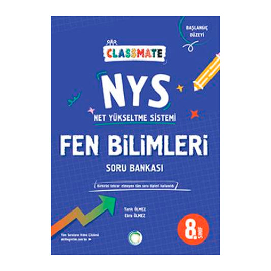 Okyanus Yayınları 8. Sınıf Classmate Nys Fen Bilimleri Soru Bankası