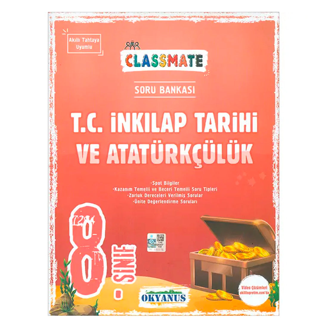 Okyanus Yayınları 8. Sınıf Classmate T.C. İnkılap Tarihi ve Atatürkçülük Soru Bankası