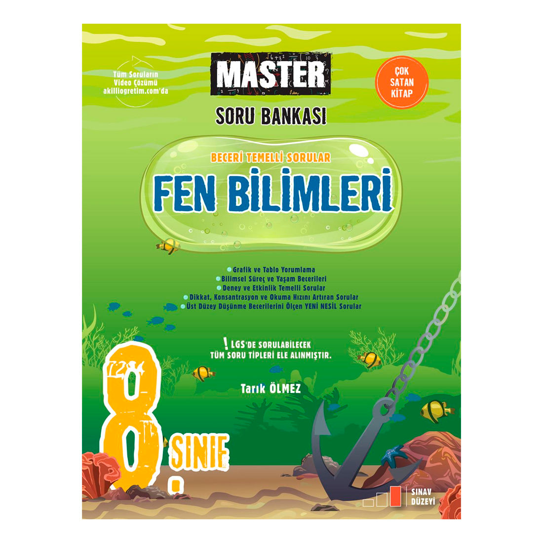 Okyanus Yayınları 8. Sınıf Fen Bilimleri Master Soru Bankası