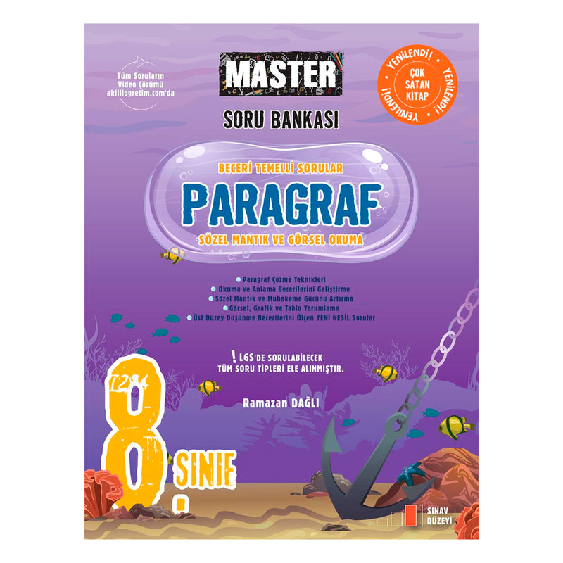 Okyanus Yayınları 8. Sınıf Paragraf Master Soru Bankası