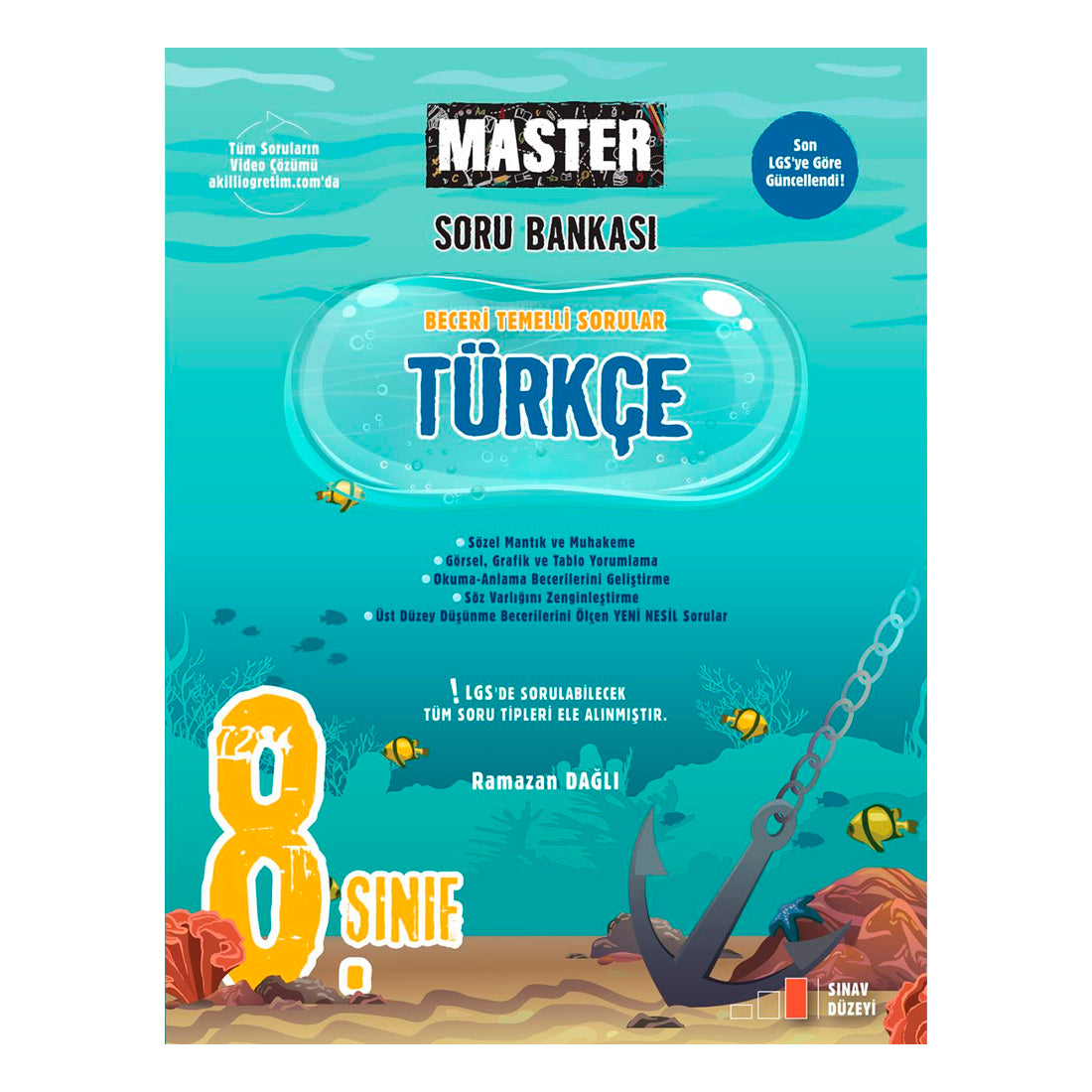 Okyanus Yayınları 8. Sınıf Türkçe Master Soru Bankası
